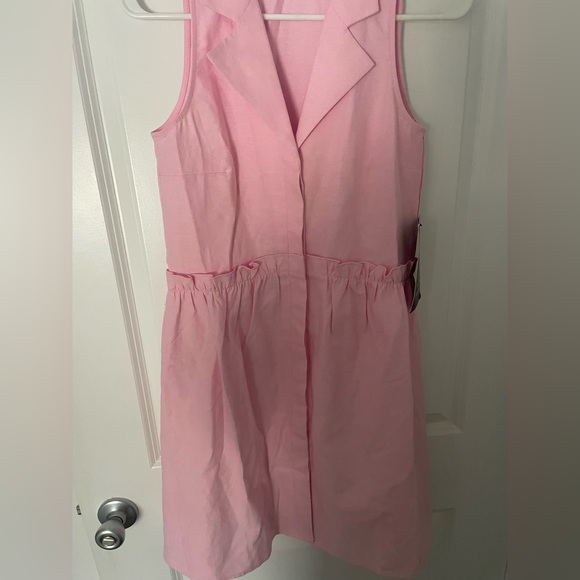 NWT Tuckernuck Royal Shirtdress in Oxford Pink - Picture 4 of 8